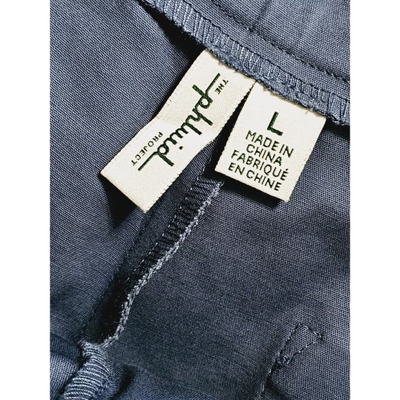 Mens The Phluid Project Cross Front tapered Pants Size Large Blue - Picture 4 of 8